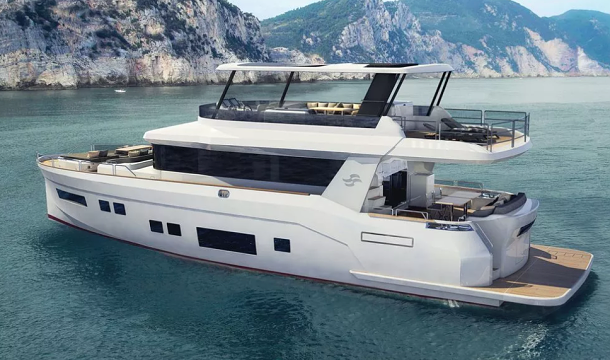 Sirena 64 je nová motorová jachta z Turecka 1