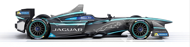 Jaguar odhaluje nové závodní vozidlo - Formule E 1