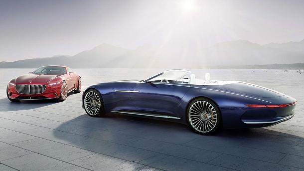 Vision Mercedes Maybach 6: Ultra luxusní Coupé, které vás dostane! 1