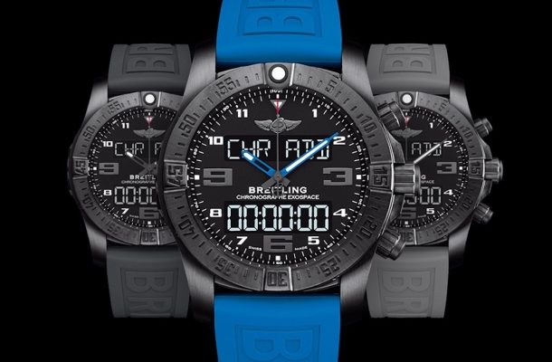 Značka Breitling už brzy odhalí model inteligentních hodinek Exospace Smartwatch 1