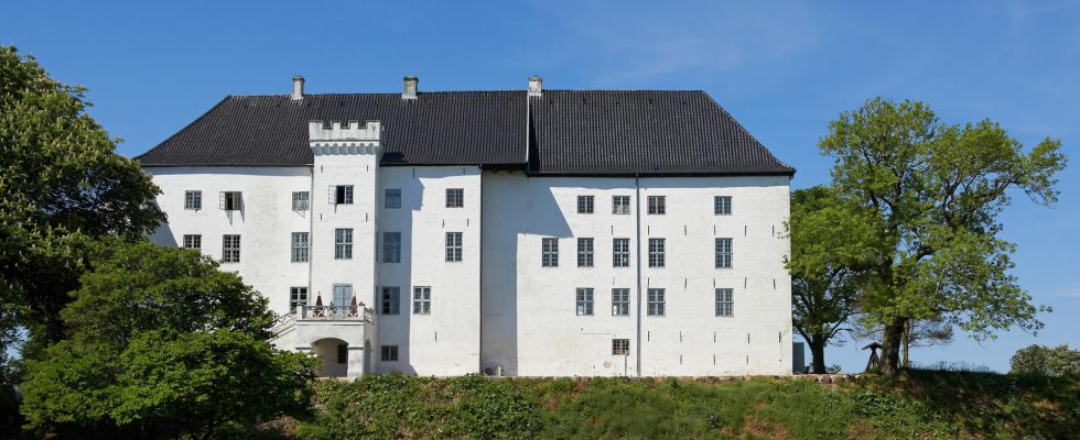 Strašidelný hrad Dragsholm v Dánsku 1