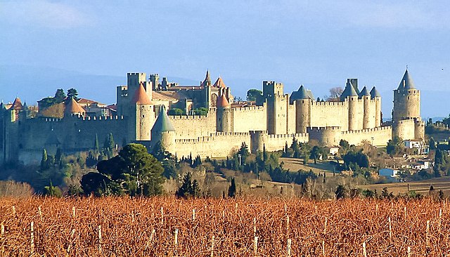 Známé město Carcassonne 1