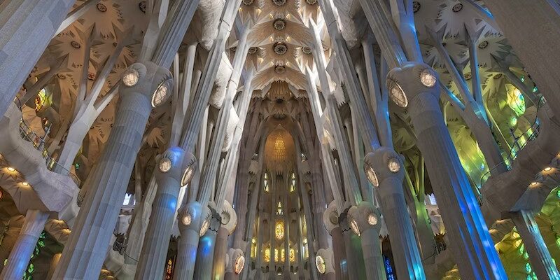 Kouzelné místo Sagrada Família 1