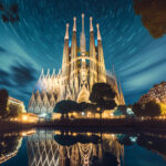 Noční kouzlo Barcelony: Sagrada Família a její působivé osvětlení 5