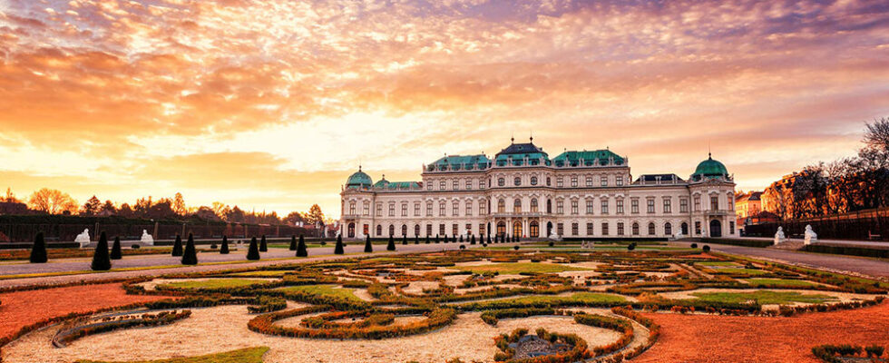 Návštěva paláce Belvedere ve Vídni 1