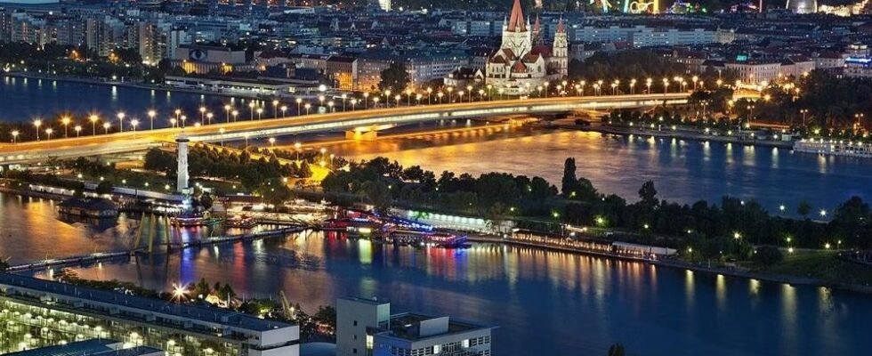 Vstupenky do panoramatického autobusu, prohlédni si Vídeň, jak se v noci třpytí 1