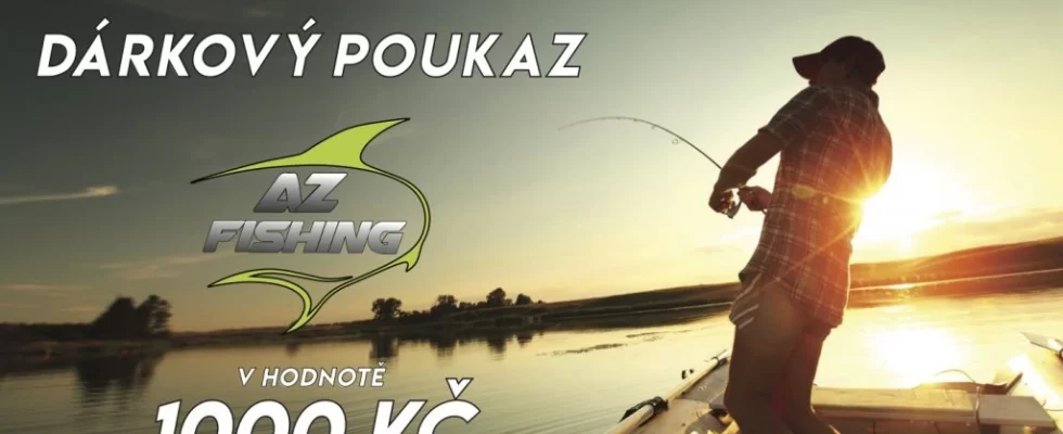 Milovníkům rybolovu- dárkový poukaz AzFishing 1