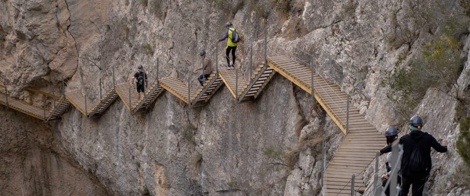 Strhující stezka kaňonem z Calpe do Relleu 1