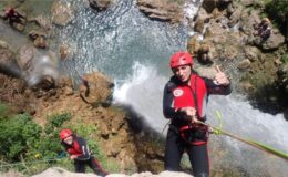 Alicante: Vodní kaňoning v soutěsce Gorgo de la Escalera 8